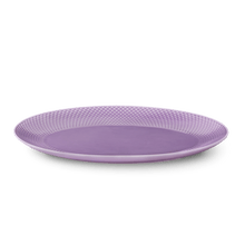 Lyngby Porcelæn Rhombe Color Oval Serving Dish, W: 13.8"