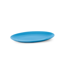 Lyngby Porcelæn Rhombe Color Oval Serving Dish, W: 11.2"