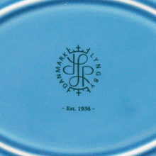 Lyngby Porcelæn Rhombe Color Oval Serving Dish, W: 11.2"