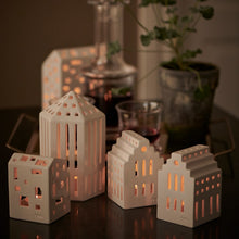 Kähler Urbania Lighthouse Functio, White, H: 3.5"
