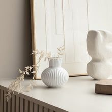 Lyngby Tura Vase, White