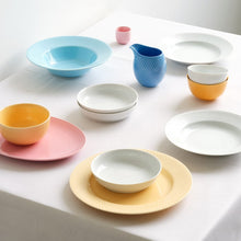Lyngby Porcelæn Rhombe Color Dinner Plate, Ø: 10.6"