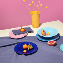 Lyngby Porcelæn Rhombe Color Lunch Plate, Ø: 9.1"