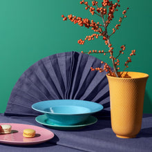 Lyngby Porcelæn Rhombe Color Soup Bowl, Ø: 9.6"