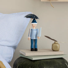 Kay Bojesen Sandman, Blue/Light Blue, H: 8.3"