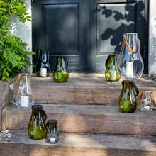 Holmegaard Design With Light Lantern, Olive Green