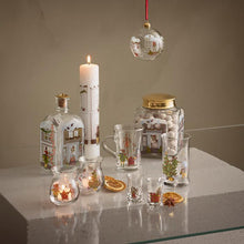 Holmegaard Annual Christmas Bauble, Clear, Ø: 3.1"