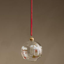 Holmegaard Annual Christmas Bauble, Clear, Ø: 3.1"