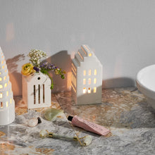 Kähler Urbania Candle Lighthouse Manor, White, H: 6.7"