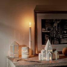 Kähler Urbania Lighthouse Little Tower, White, H: 4.5"