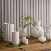 Lyngby Porcelæn Vase, White