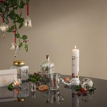 Holmegaard Annual Christmas Bauble, Clear, Ø: 3.1"
