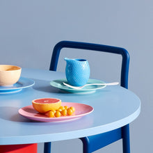 Lyngby Porcelæn Rhombe Color Milk Jug, Blue, 13.2 Oz