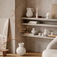 Lyngby Porcelæn Tura Candleholder, H: 2.6"
