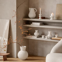 Lyngby Porcelæn Tura Candleholder, H: 4.9"