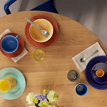 Lyngby Porcelæn Rhombe Color Lunch Plate, Ø: 8.3"