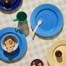 Lyngby Porcelæn Rhombe Color Dinner Plate, Ø: 10.6"