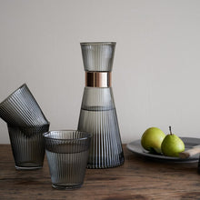 Rosendahl GC Nouveau Tumbler Smoke 4 Pcs H 3.7in Dia 3.5in 8.8 oz