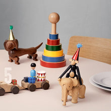 Kay Bojesen Pyramid Tower, Multi, H: 8.9"