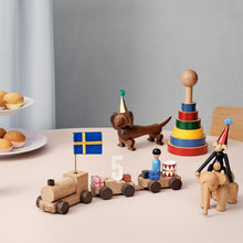 Kay Bojesen Pyramid Tower, Multi, H: 8.9"