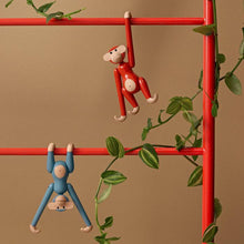 Kay Bojesen Vintage Monkey, Mini, Red, H: 3.7"