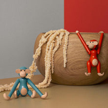 Kay Bojesen Vintage Monkey, Mini, Red, H: 3.7"