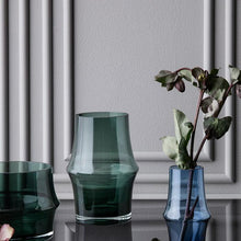 Holmegaard ARC Vase, Dark Green, H: 8.3"