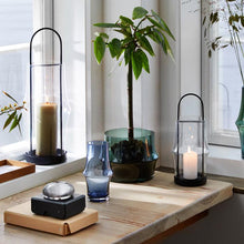 Holmegaard ARC Vase, Dark Blue, H: 5.9"