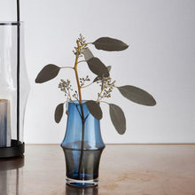 Holmegaard ARC Vase, Dark Blue, H: 5.9"