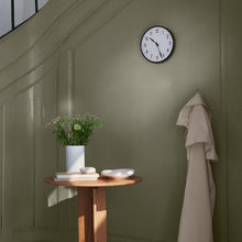 Arne Jacobsen Station Wall Clock, White/Black, Medium, Ø: 8.3"