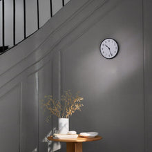 Arne Jacobsen Station Wall Clock, White/Black, Medium, Ø: 8.3"