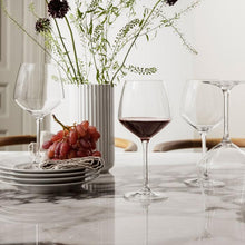 Holmegaard Perfection Burgundy Glass, Clear, 20 Oz, 6 Pcs.