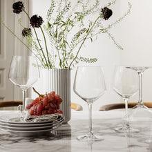 Lyngby Porcelæn Vase, White