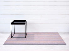 Chilewich Skinny Stripe Shag Floor Mat Periwinkle