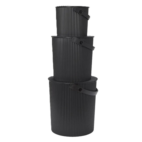 Hachiman Buckets Black