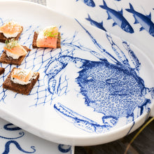 Crab Large Coupe Oval Platter