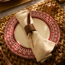 Casablanca Rimmed Dinner Plate