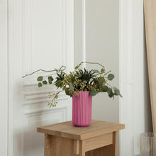 Lyngby Porcelæn Vase, Purple, H: 8.1"