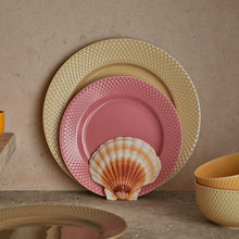 Lyngby Porcelæn Rhombe Color Lunch Plate, Ø: 8.3"