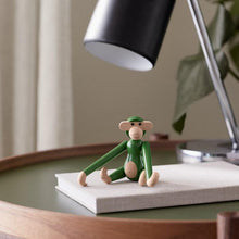 Kay Bojesen Vintage Monkey, Mini, Green, H: 3.7"