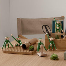 Kay Bojesen Vintage Monkey, Mini, Green, H: 3.7"