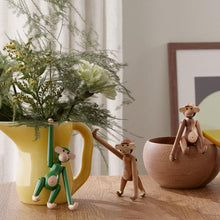 Kay Bojesen Vintage Monkey, Mini, Green, H: 3.7"