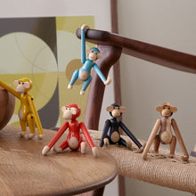 Kay Bojesen Monkey, Dark Stained Oak, Mini