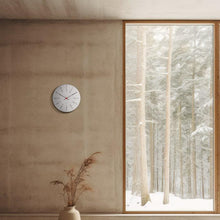 Arne Jacobsen Bankers Wall Clock, White, Large, Ø: 11.4"