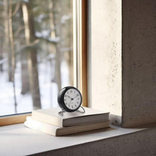 Arne Jacobsen Station Table Clock, White/Black