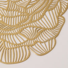 Chilewich Pressed Vinyl Round Placemat Rose