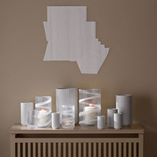 Lyngby Porcelæn Lyngby Vase, Swirl White