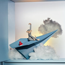 Kay Bojesen Monkey, Mini, Grey, H: 3.7"