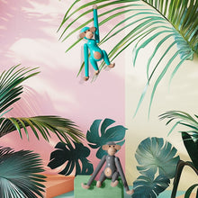 Kay Bojesen Monkey, Mini, Grey, H: 3.7"