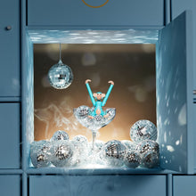 Kay Bojesen Monkey, Mini, Turquoise, H: 3.7"